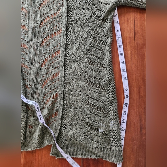 Maurices size XL green cardigan - Picture 9 of 9